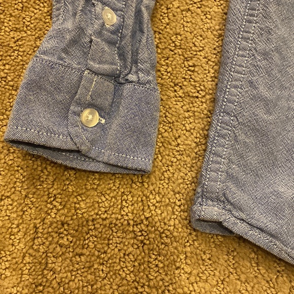 Children’s Place Blue Button Down Shirt - Picture 2 of 6